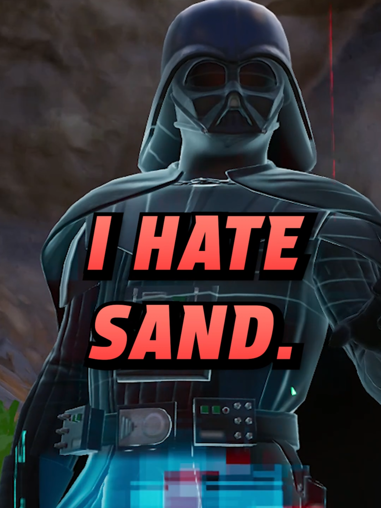 We asked Fortnite Darth Vader AI how he FEELS ABOUT SAND 🤣 Fortnite Darth Vader hates sand. It's coarse and rough and irritating and it gets everywhere. We asked AI Darth Vader how he feels about sand then asked him to tell us a poem. Fortnite Darth Vader is using an actual AI LLM to speak to players. You can ask him questions and he will respond to your voice. It's super funny. Plenty of funny moments. This is the future of gaming. #fortnite #funny #darthvader #starwars #comedy #gaming #fyp 