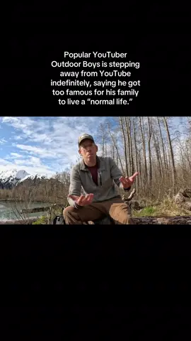 Popular YouTuber Outdoor Boys is stepping away from YouTube indefinitely, saying he got too famous for his family to live a “normal life.” #outdoorboys #youtube #youtuber #fyp #foryoupage #fypシ #trending #viral 