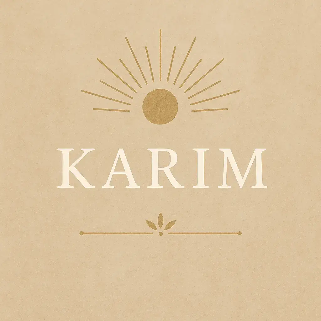 KARIM Origine et signification : Prénom masculin d’origine arabe, Karim (كريم) signifie 