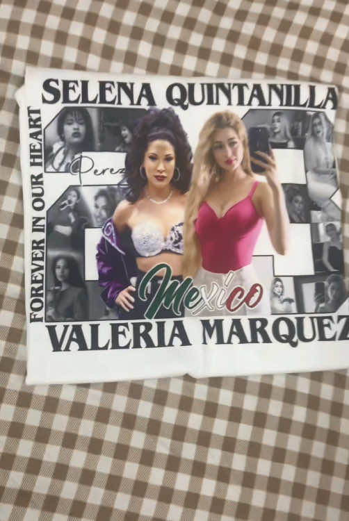 Rest In Peace 🥹🥹🥹 you two are forever in our heart 🥹🥹🥹 #selena  #valeria #valeriamarquez #selenaquintanilla #quintanilla #quintanillafamily #quintanillaselena #nomequeda #amorpropio #bidibidibombom #selenaquintanillaperez #quintanilla💜🕊 #mexico 