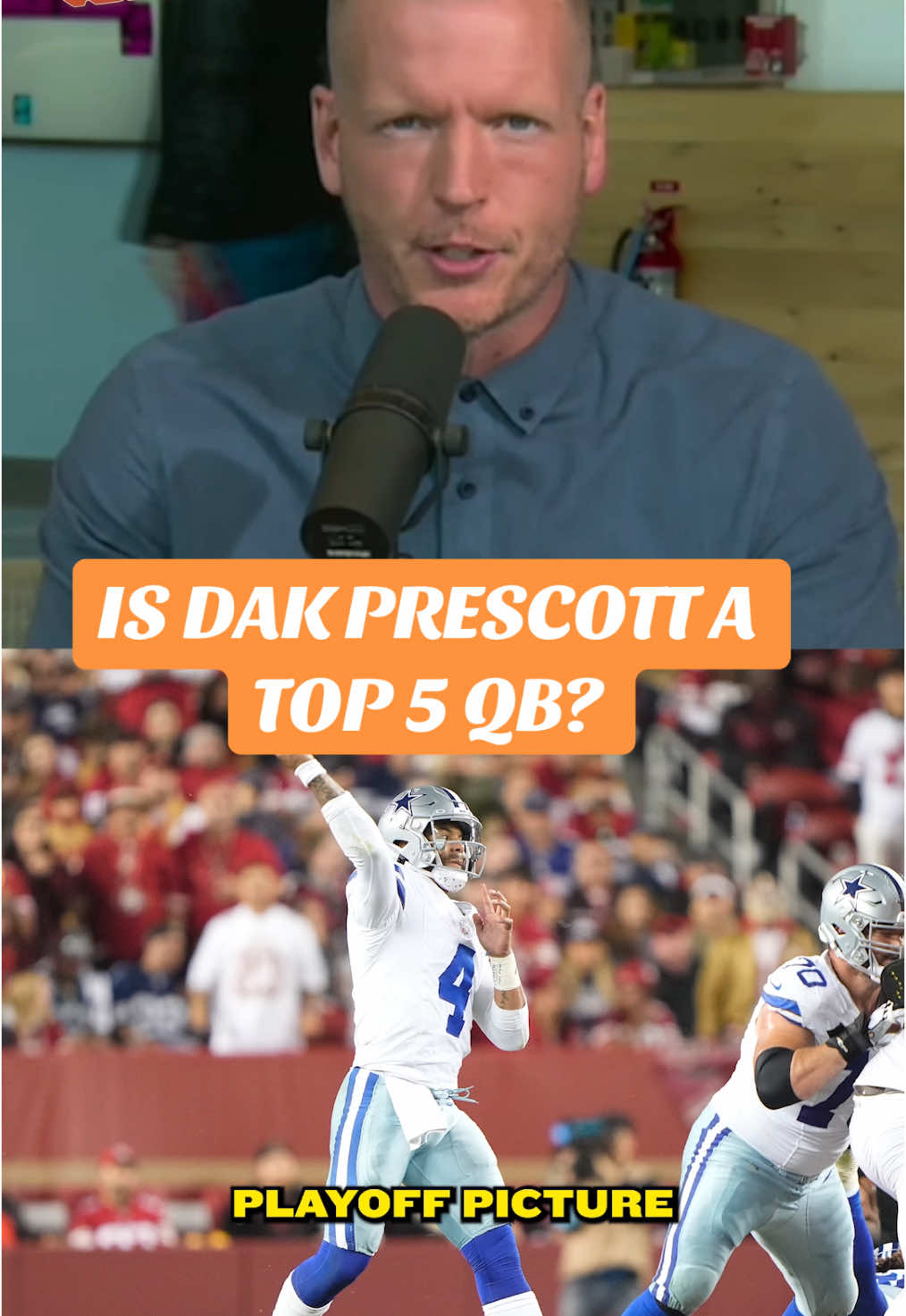 Chris Simms questions whether Dak Prescott is still amongst the NFL’s elite heading into 2025. #chrissimms #nfl #dakprescott #cowboys 