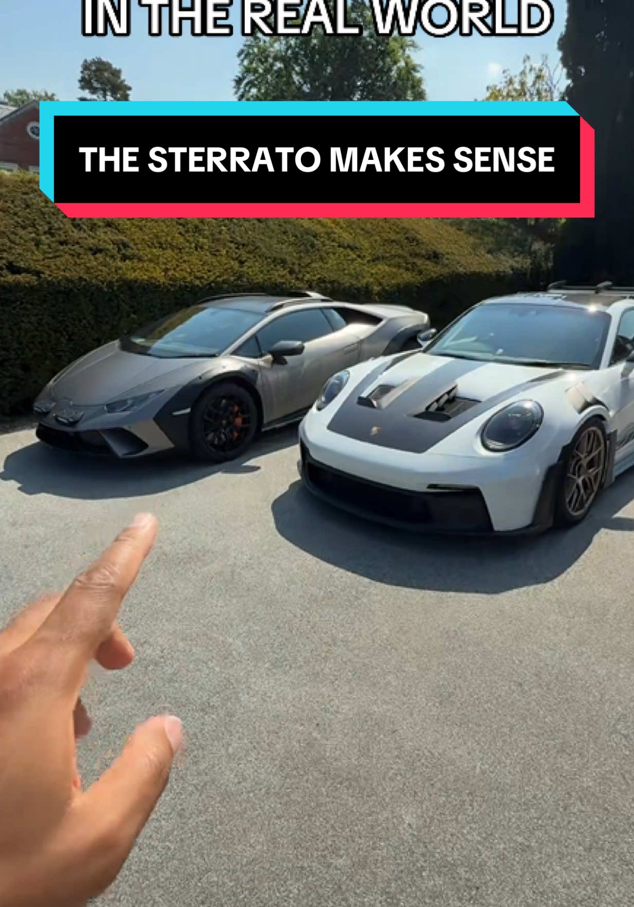 Yes, I love our GT3 RS… But the Sterrato is better in the “REAL WORLD”