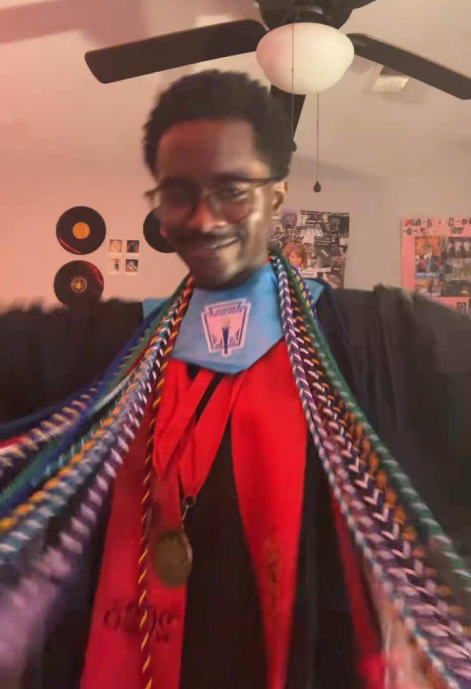 Maybe i was too involved  #cords #highschool #graduation 