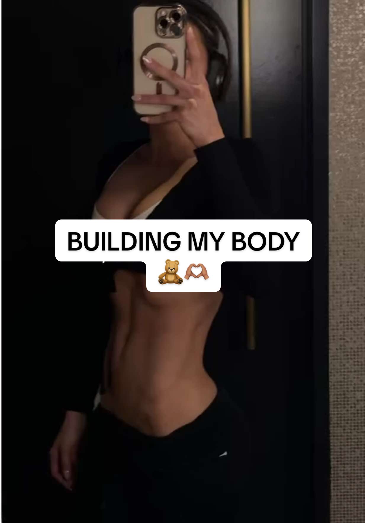 Getting abs feel like the ultimate character upgrade. Like that’s me? Nice to meet you 