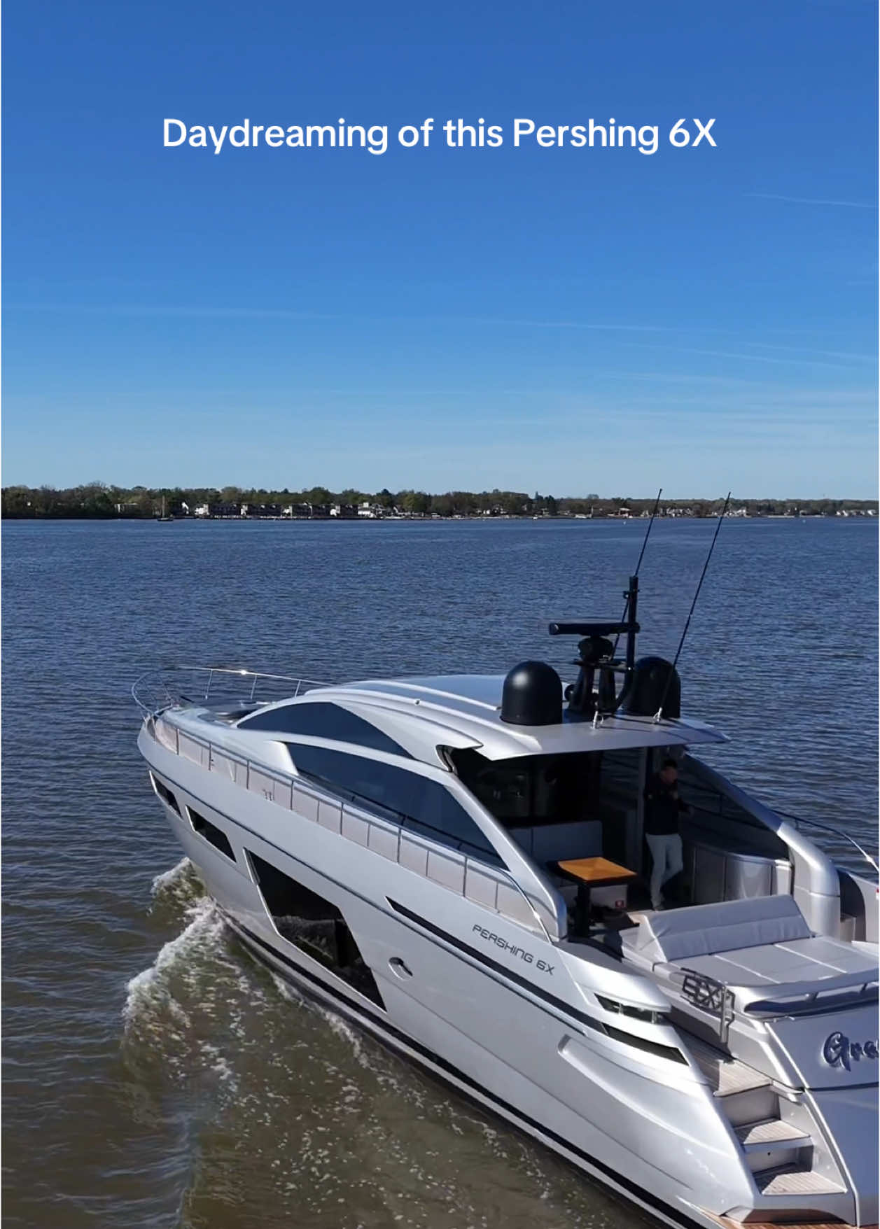 Speed, style, and Italian craftsmanship all in one sleek package. 🔥 #LuxuryLiving #YachtGoals #Pershing6X #boatgoals #fyp #michigan #builtforspeed #onthewater #Summer #azimut #boatlife #luxury #yacht #CapCut 