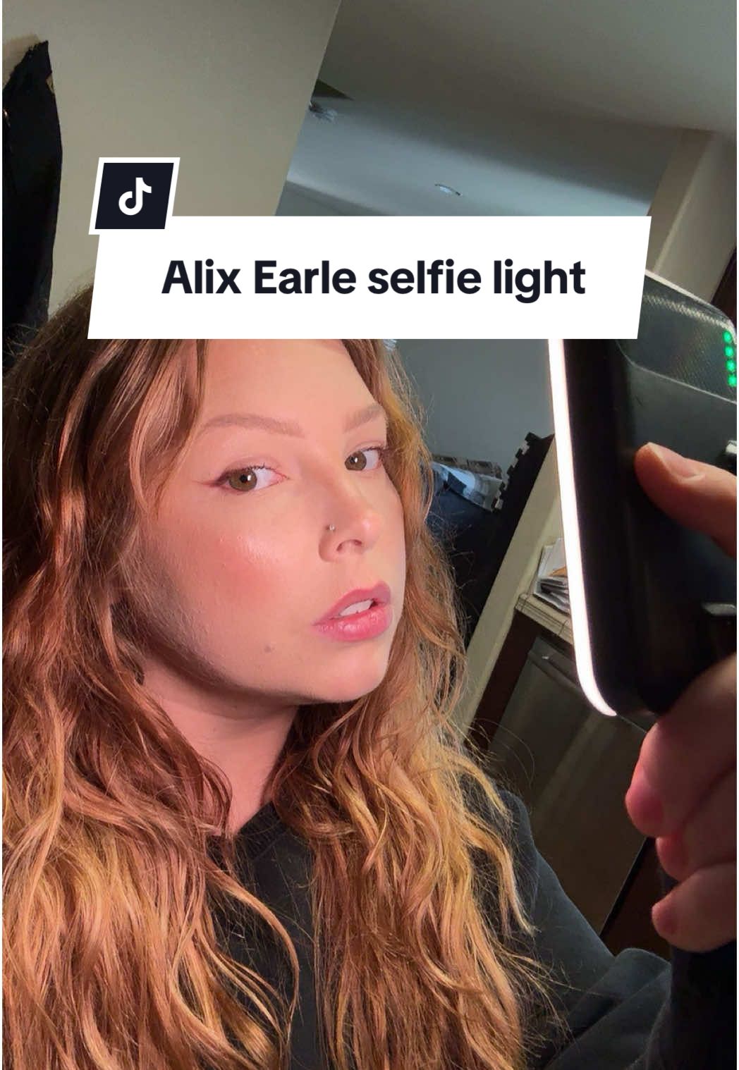 Those were real coughs btw #selfielight #alixearle #creator #tiktokshop #secondincome #fyp #postyourcontent #20k #manifestation #boost #sahm #toddlermom 