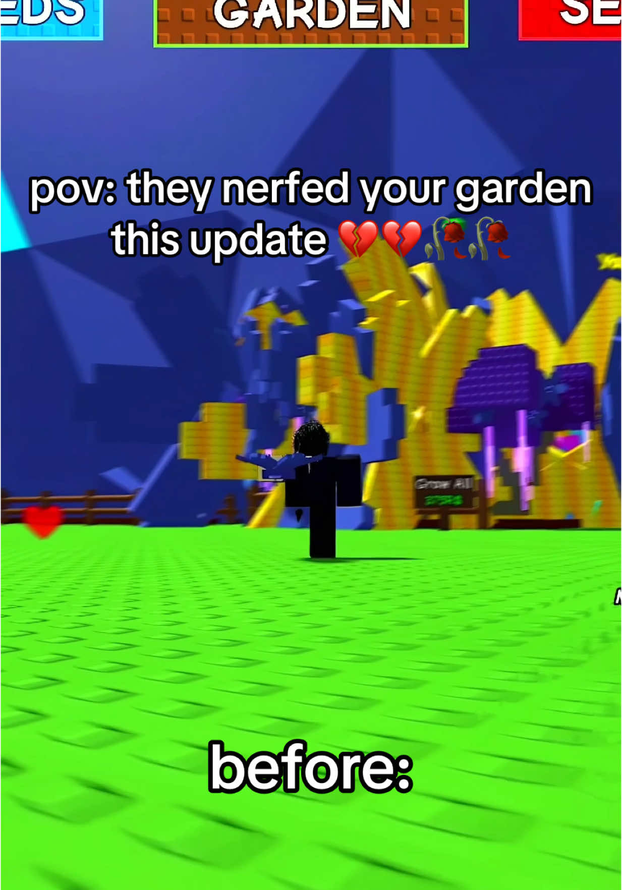 MY PLANTS NOOO #fyp #roblox #robloxfyp #trending #growagarden #robloxgrowagarden #viral 