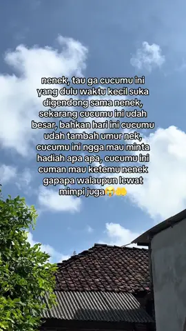 Kangen nenek 🤲😭 Alfatihah buat nenek🤲#sedvibes🥀 