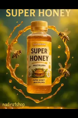 SUPER HONEY SUPER REGEN 200GR #MADU SEHAT#MADU TERNAK#MADU ALAMI
