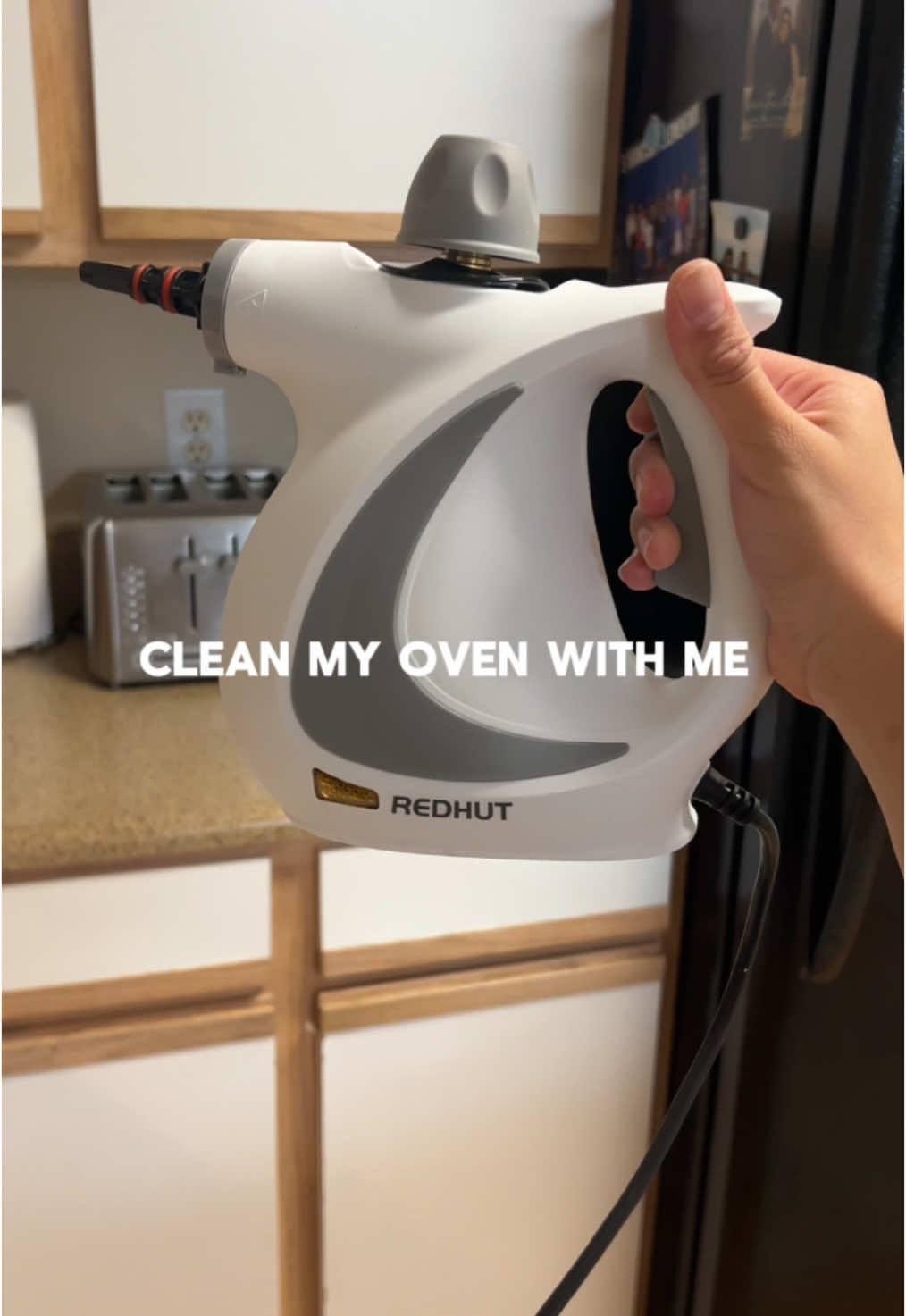 Clean my oven with me 🧽🫧 #steamcleaner #tiktokshop #fyp #CleanTok 