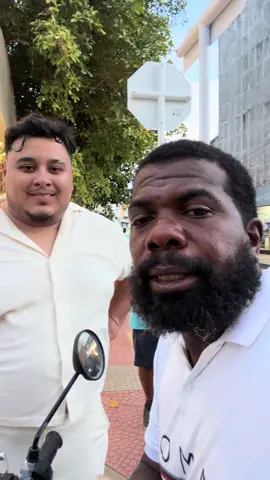 Mi amigo de México, que vino a disfrutar a San Andrés y hacer el Tour amanecer conmigo 