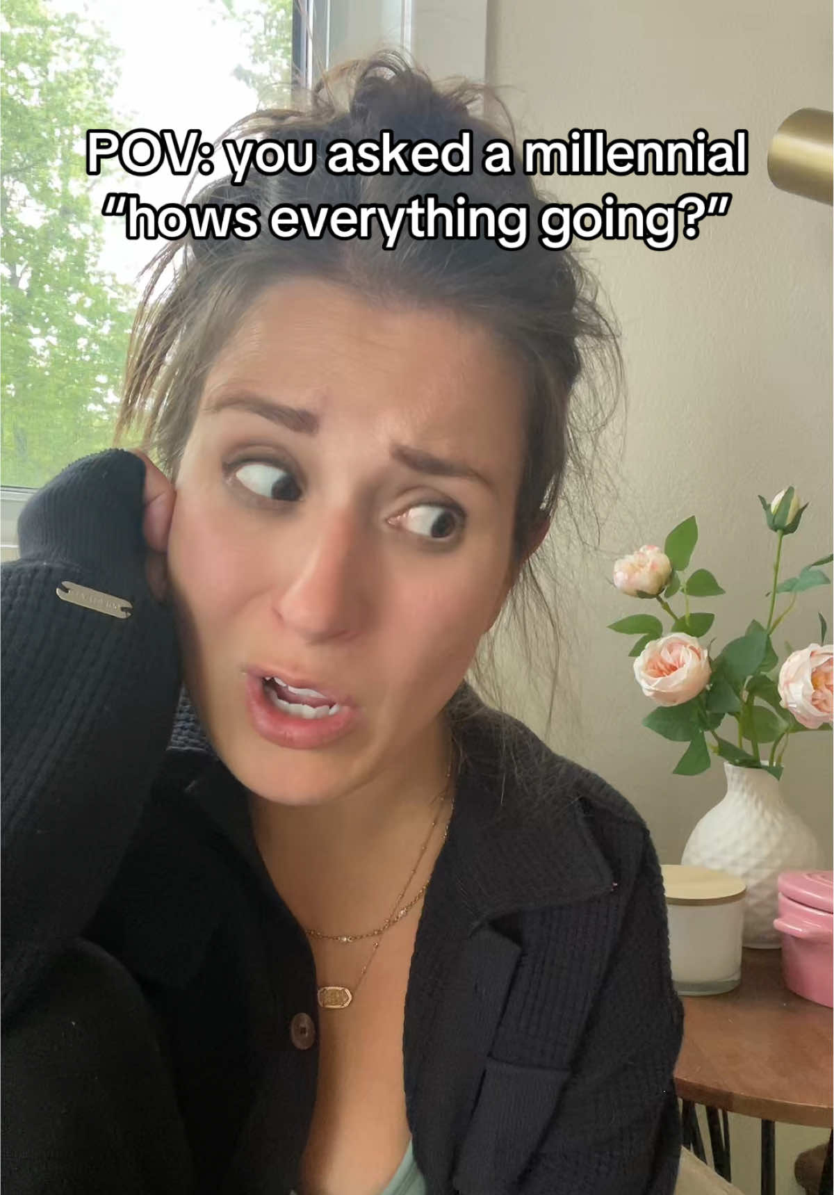 I’m fine.Totally fine #millennial #millennialsoftiktok #millennialmom  