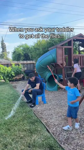 He took his chance to hit his dad 🤣 Life with a toddler 😆 #toddler #toddlersbelike #lifewithatoddler #toddlersoftiktok #funnyvideo #fypシ #fypシ゚viral 