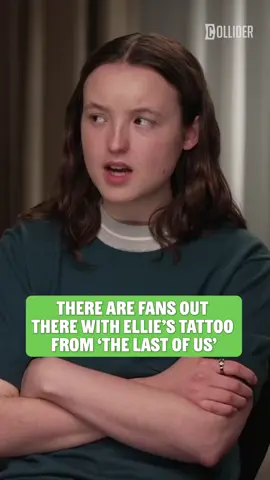 There are fans out there with Ellie's tattoo from The Last of Us 🍄🦒 Bella Ramsey tlou #KaitlynDever #PedroPascal #BellaRamsey #TLOU #TheLastOfUs #TheLastOfUsSeason2 #Collider #FilmTok #TVTok #MovieTok