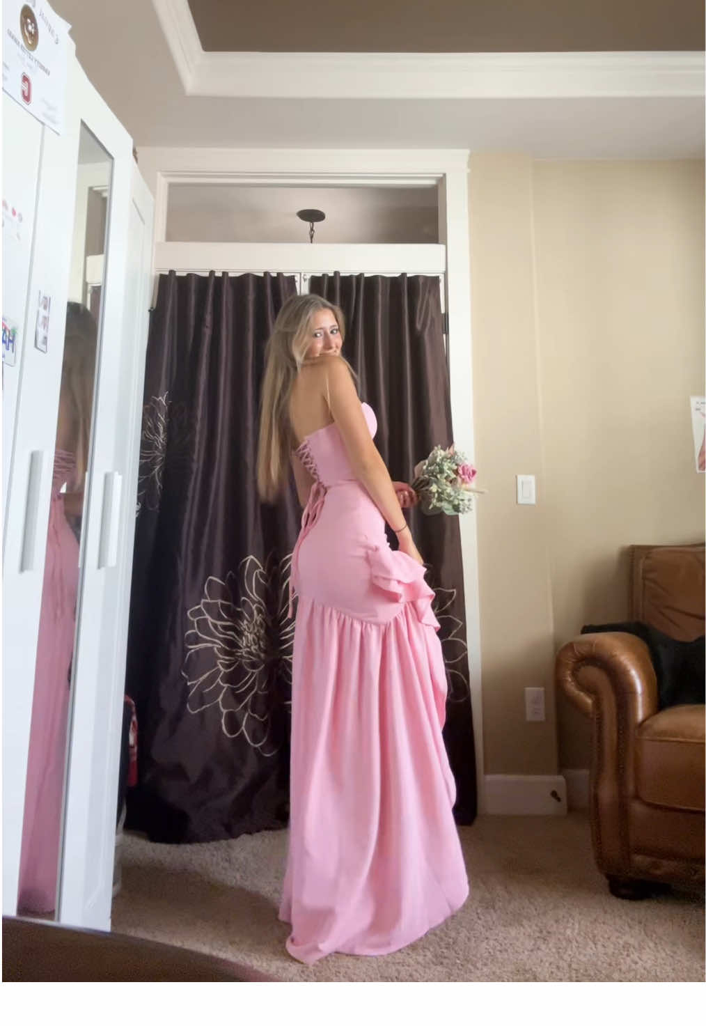 PROMMMMMM💐🌸🌺#parati #PROM #fyp #exchangeyear #pinkdress #pink