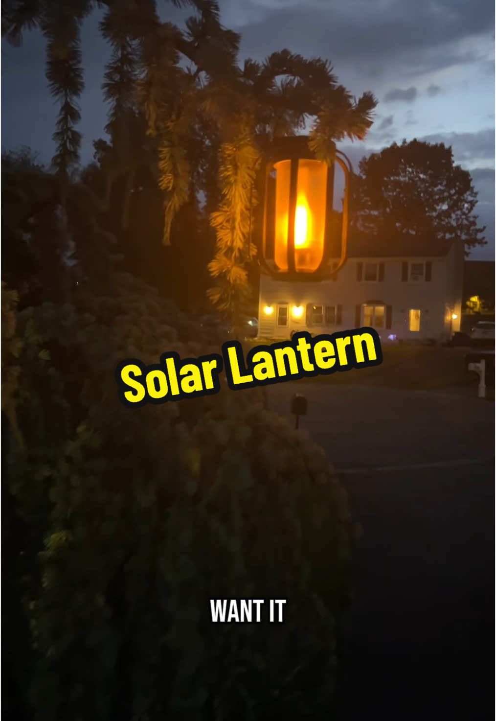 I love this solar lantern, it’s so pretty #solarlantern #solarlight #solarlights #solarlightsoftiktok #outdoordecor #outdoorlighting #outdoorlights #outdoorlight @STILLCOOL 