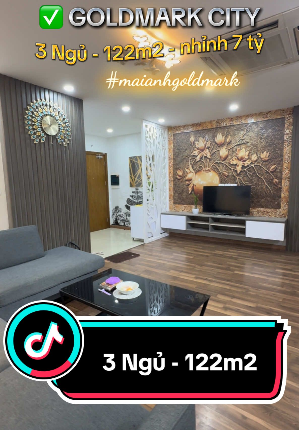 𝐂𝐚̆𝐧 góc- 3 𝐍𝐠𝐮̉ 122m2 -  7𝐭𝐲x - 🔥🔥 🔻 DA: Goldmark City - 136 Hồ Tùng Mậu 🔻Sẵn s ổ 🔻view vĩnh viễn, căn góc 2 mặt thoáng, hút gió, ban công ĐN  ☎️ 𝟎𝟗𝟖𝟗.𝟕𝟏.𝟒𝟖𝟓𝟖 - Em Mai Anh Cư dân R4 để biết thêm chi tiết 👉Full quỹ căn: https://zalo.me/g/opyqpy530 #maianhgoldmark #goldmarkcity #goldmark 