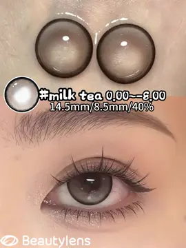 #Softlens #Beautylens #Beauty #Lens #contact #Milk tea