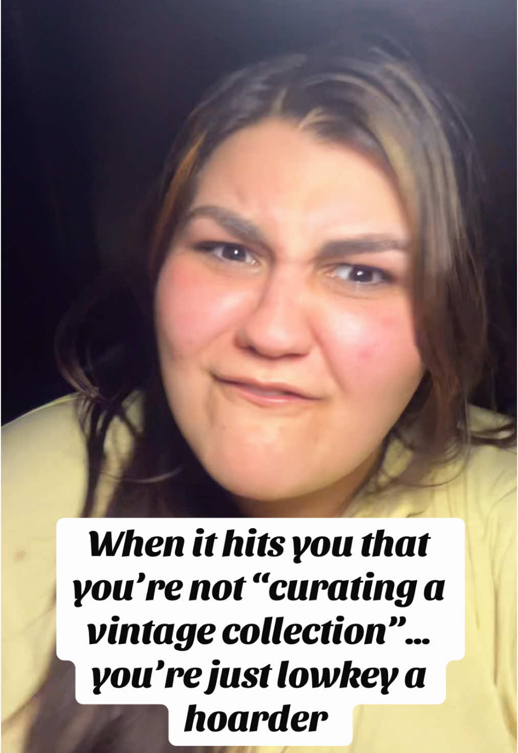 it’s called ✨archiving✨ actually 💅 #thriftfinds #hoarderbutmakeitfashion #ohmygodbruh #thrifter #crashout #hoarder #trend #viral #fypシ #trendingaudio 