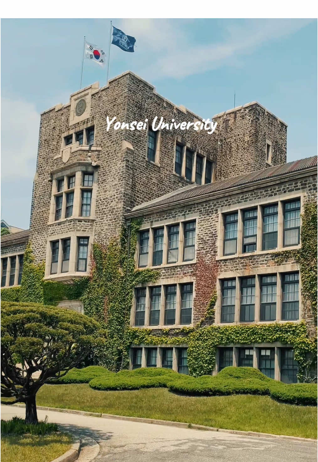 Exploring the vibrant campus of Yonsei University in Seoul! 🌟  #YonseiUniversity #SeoulAdventures #CampusLife #korea #fyp #traveltokorea 