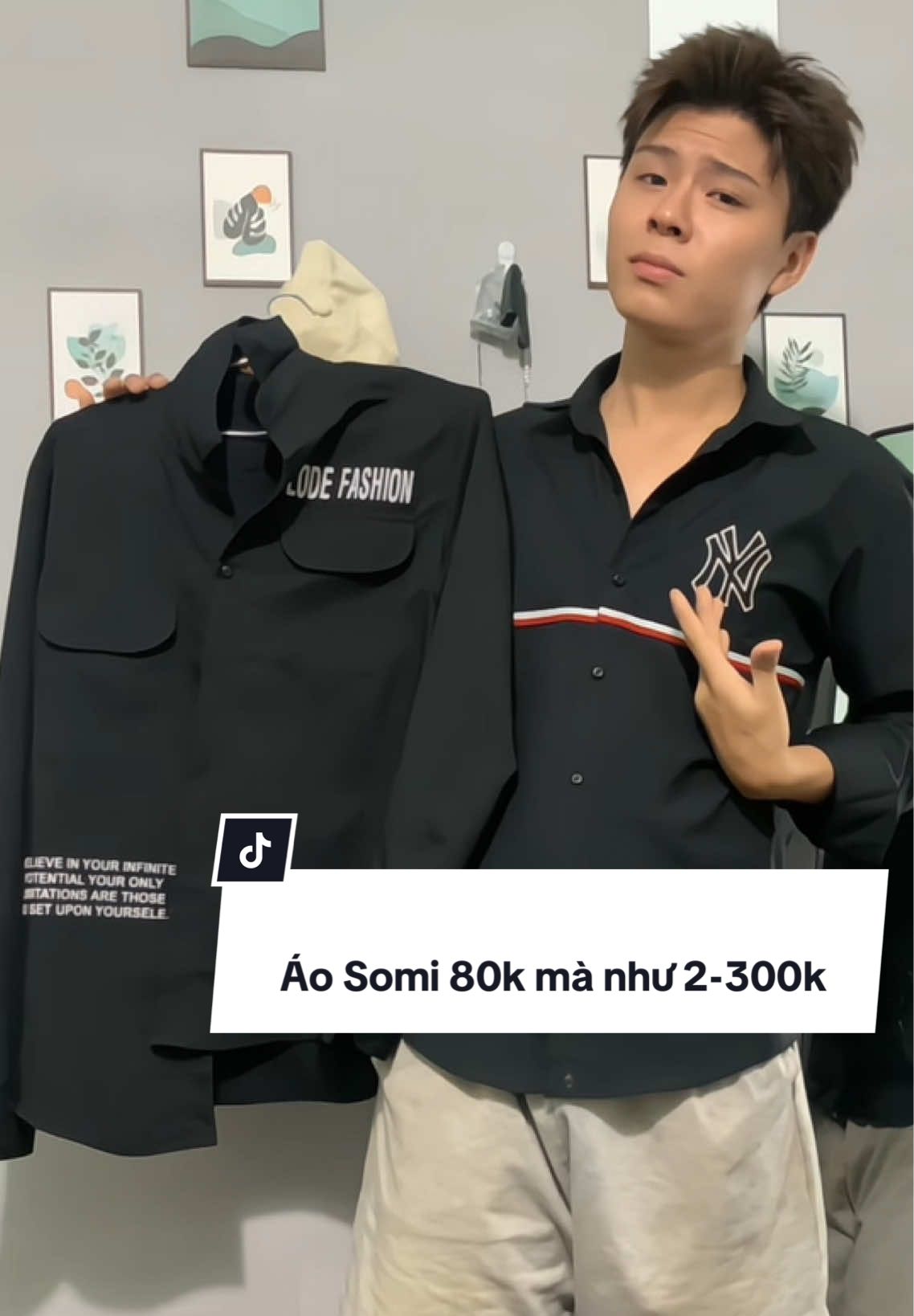Áo somi 80k cho mùa hè cực đã nha #aosomicaocap #aosomilua #aosomi #iamloc2006 #xuhuong #tiktok #xuhuongtiktok #aosomidaitay #unisex #reviewquanao #Wink 