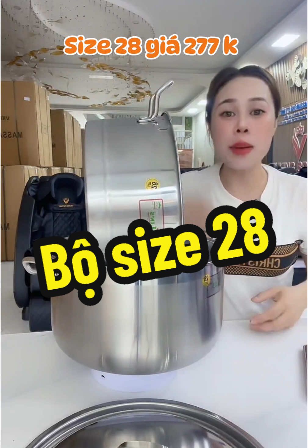 HƯƠNG GIA DỤNG 90#noi #inox430 #xunghap #xuhuongtiktok #muangay 