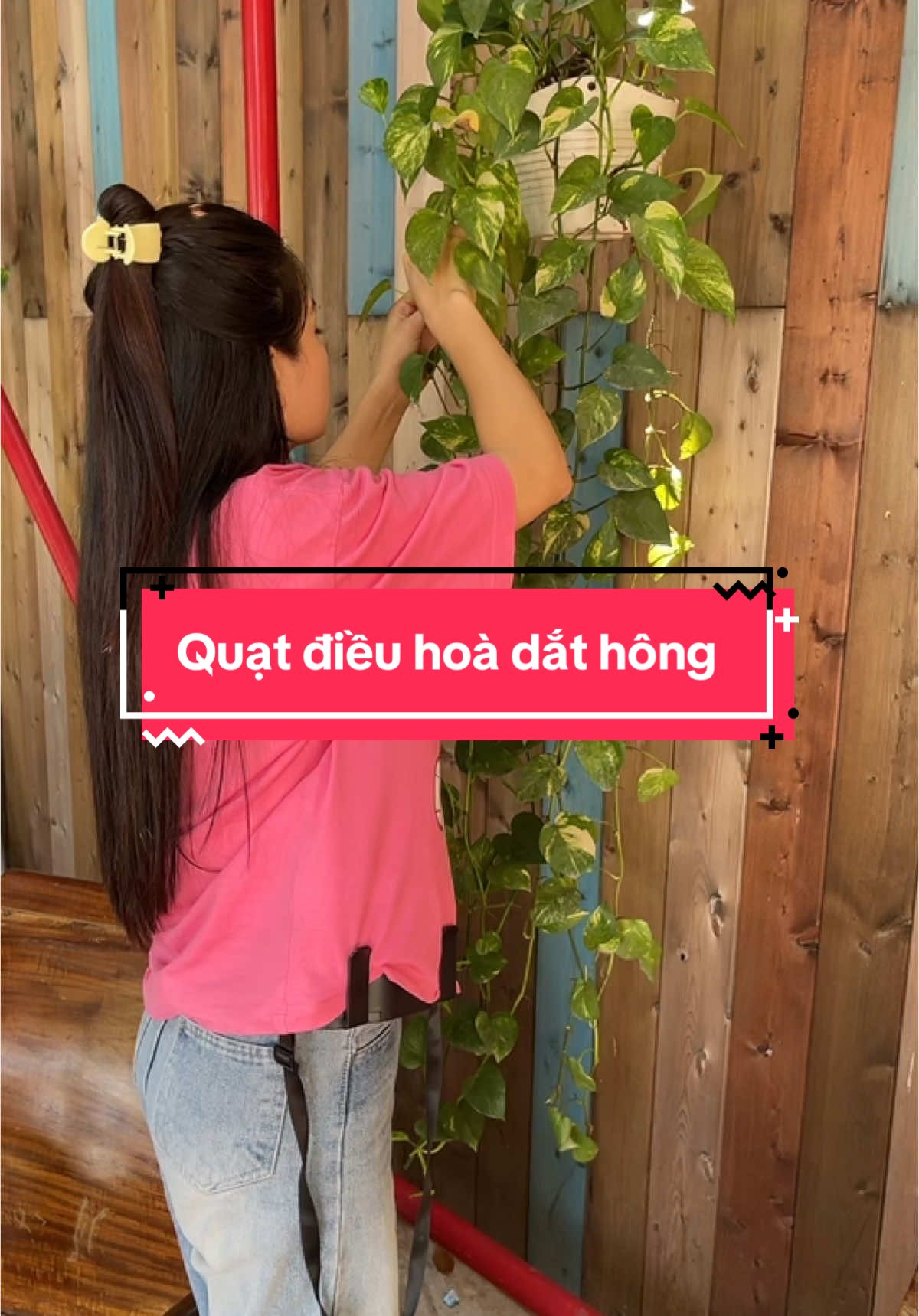 Quạt điều hoà dắt hông #thanhmai92 #cokhi #quattichdien #quatdieuhoadeothatlung 