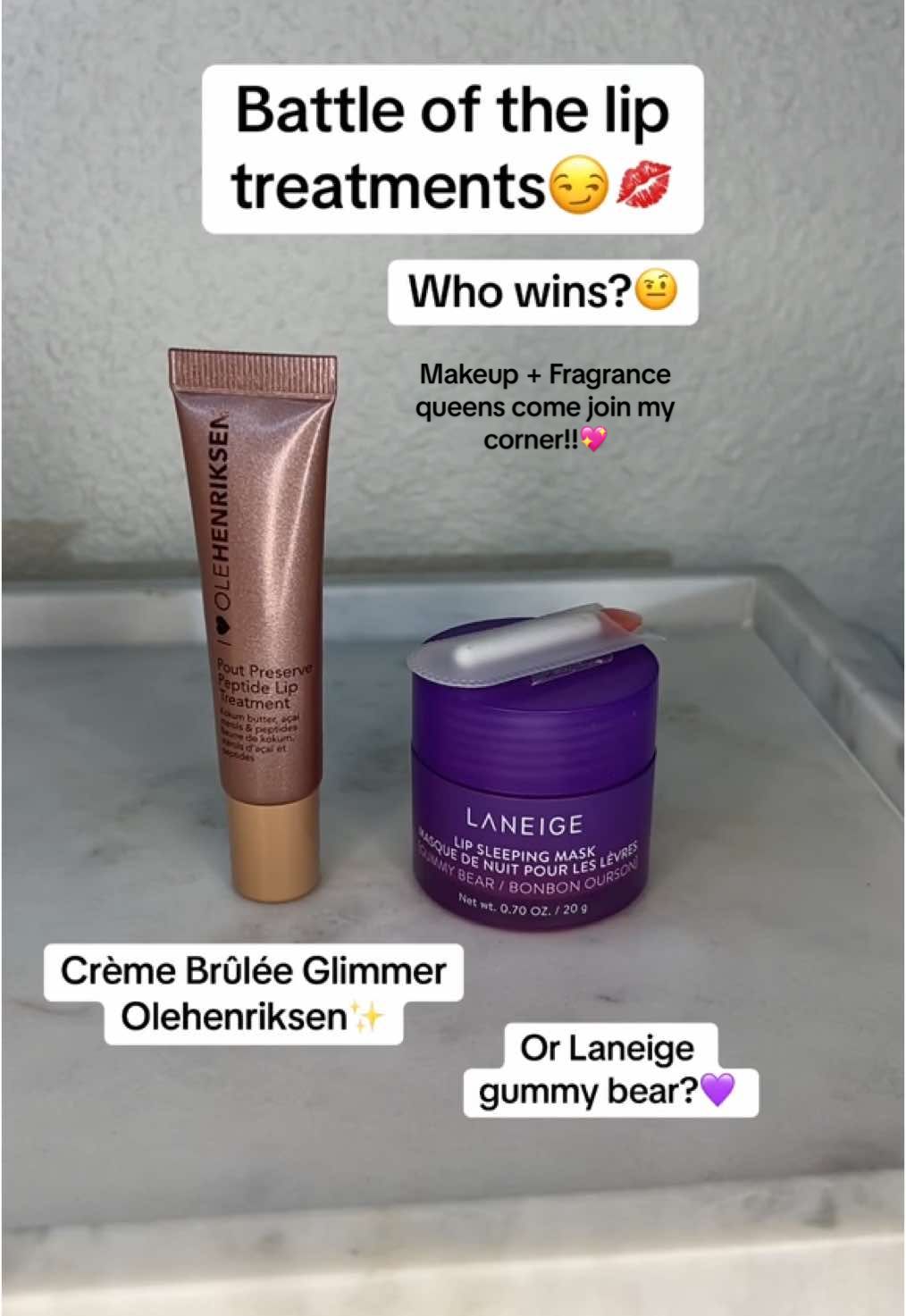 Which do you prefer? I seem to enjoy my @laneige_us at night and my @Olehenriksen during the day with a neutral lip liner!🙂‍↕️💖  #creatorsearchinsights #fyp #fypシ #fypviralシ #foryoupage #trending #xyzbca #lipbalm #hydration #makeup #sephora #girlssupportinggirls #followme #support