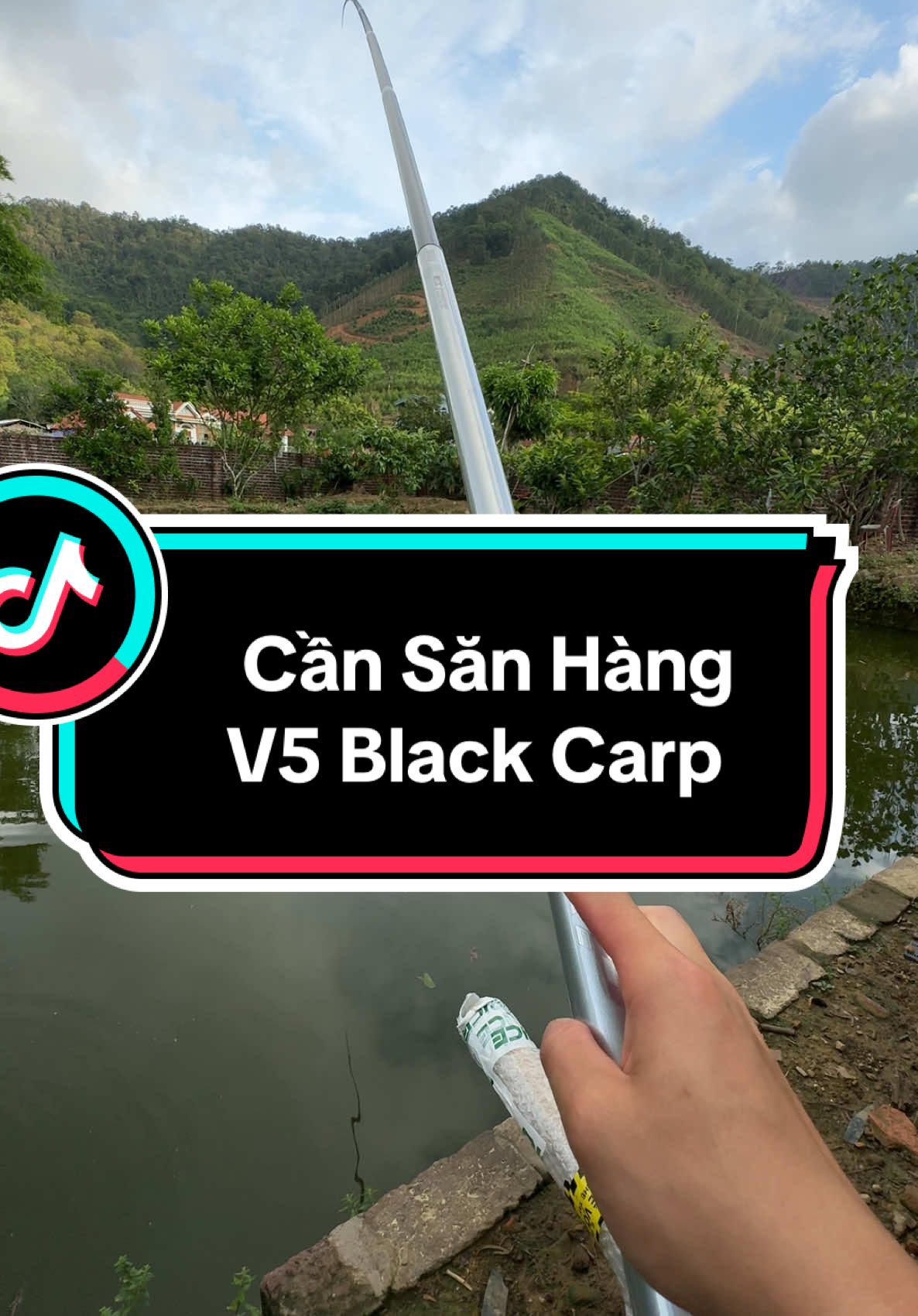 Cần Săn Hàng V5 Black Carp  Tải Cá Tới 40kg #ngovanquan68 #cauca #caucagiaitri 