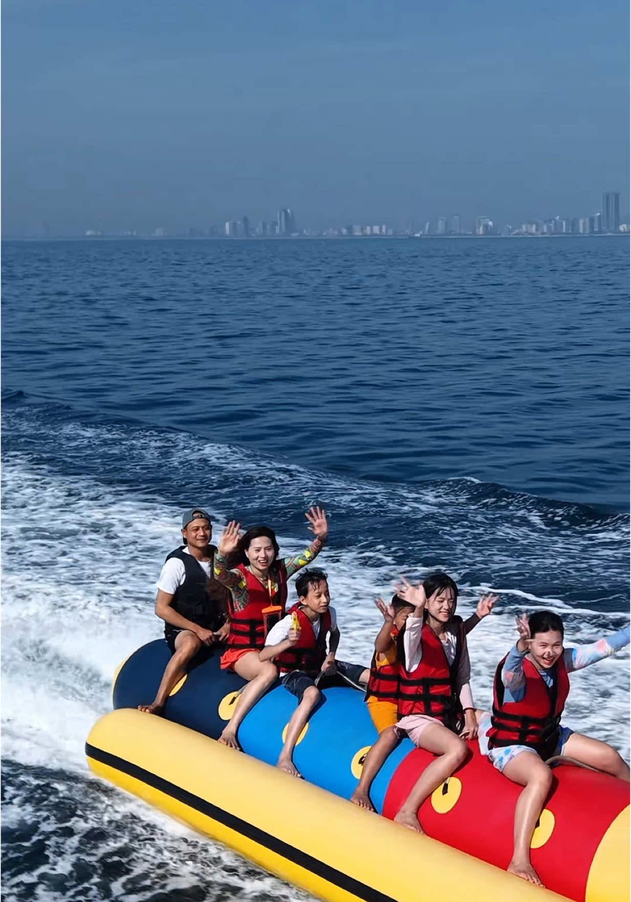 Phao chuối flaycam tại Đà Nẵng #xuhuong #motonuocflycam #phaochuoidanang #lacadanang 