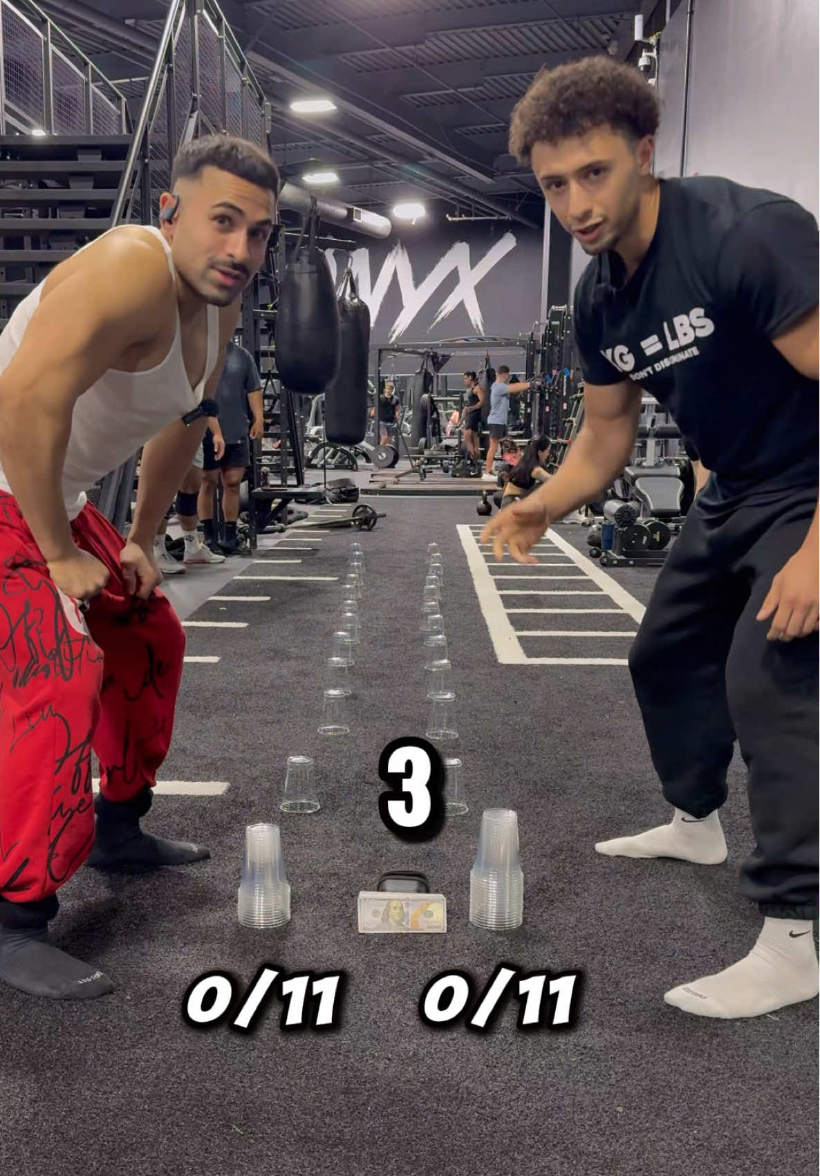Viral cup challenge for $10,000 #challenge #Fitness #alicheeser #cardio #cups #sprint #run 