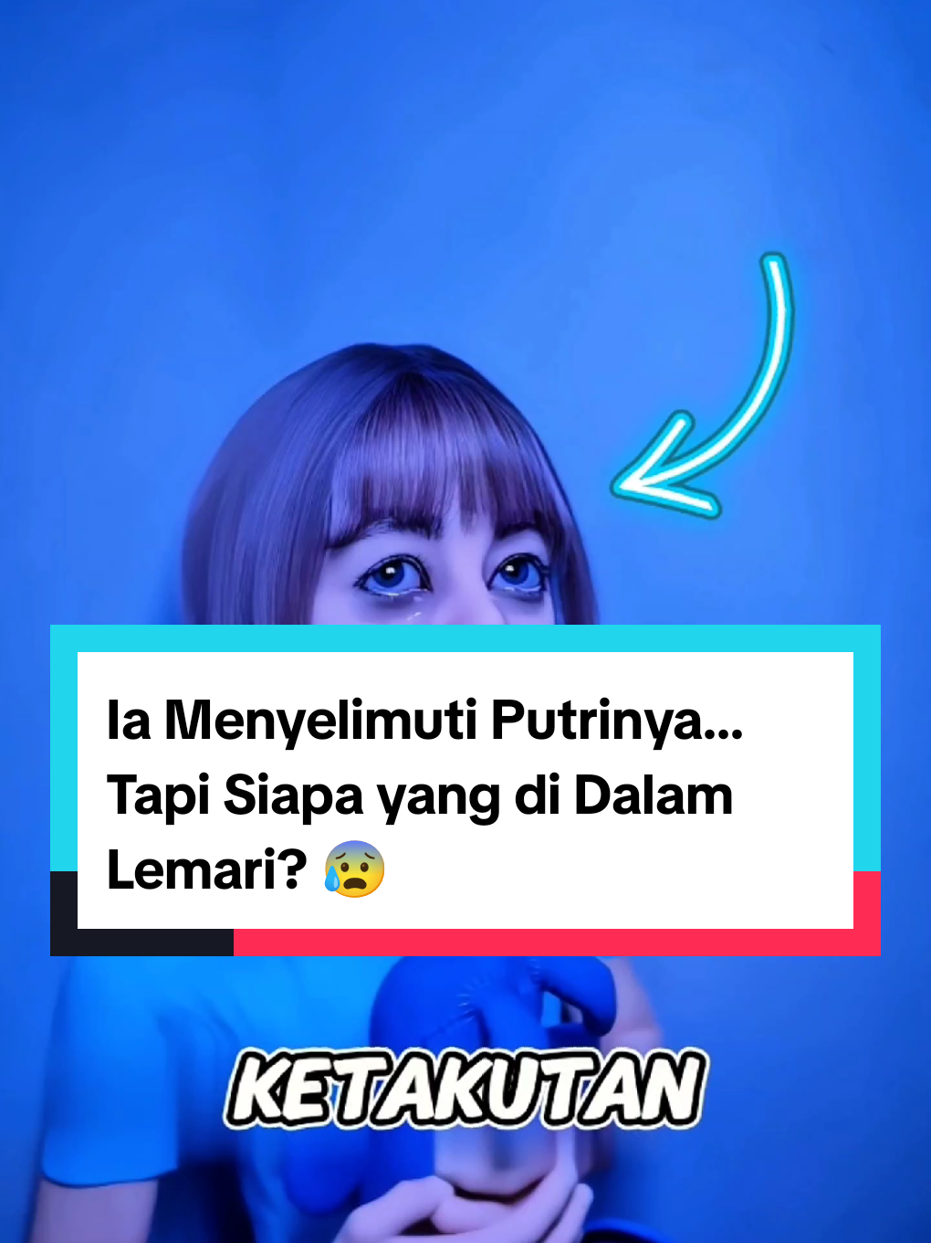 Ia Menyelimuti Putrinya… Tapi Siapa yang di Dalam Lemari?😰#fyp #rizkyfiles #horror 
