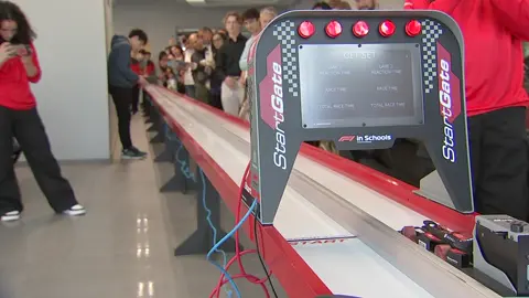 - A group of Chicago-based students showed off their most recent achievement in the world of STEM Racing. The AEROS Racing team is not only responsible for the design of their car but also raising money and building support like a real F1 team.