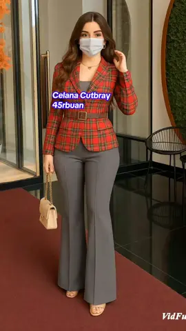 Celana Cutbray bahan melar #celana #celanawanita #celanaflare #flare #celanacutbray #cutbraywanita #fyf