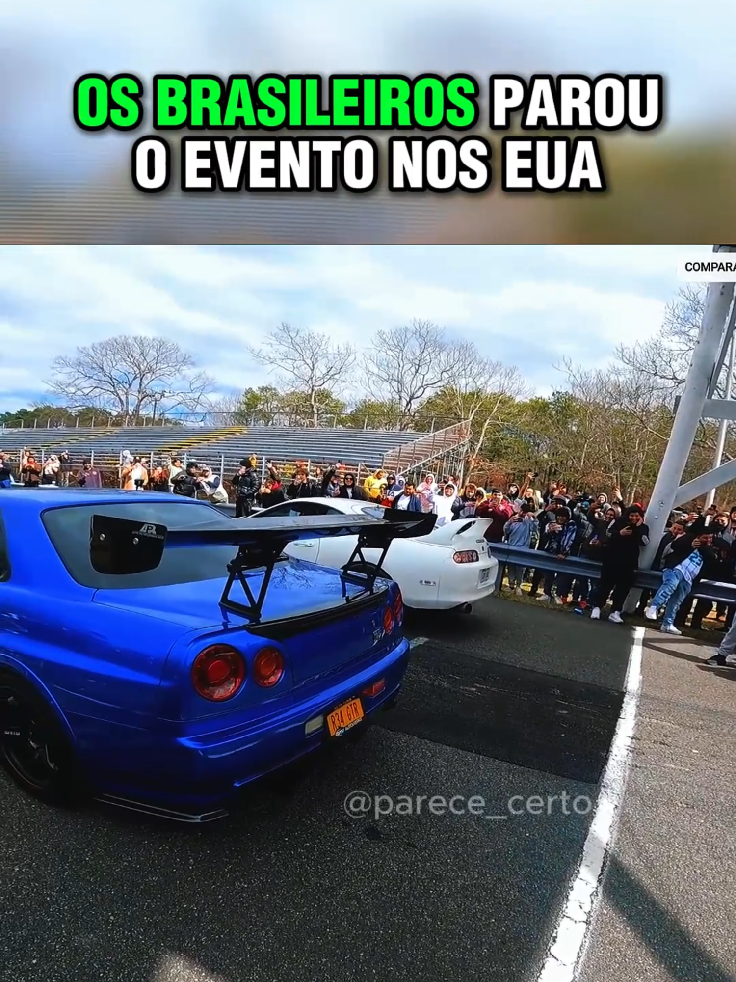 E de novo ele bugaram tudo  #carros #carrosesportivos #encontrosdecarros #gtr34 #supra