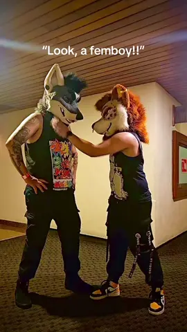 Looking out for bro #fyp @Zak_Kiing #furry #fursuit #furryfandom #fursuiter 