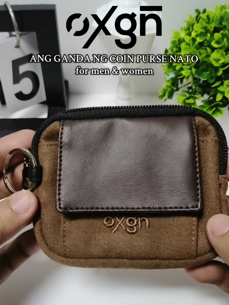 ANG GANDA NG COIN PURSE NATO NG OXGN PWEDE SA LALAKI AT BABAE. ANG MURA LANG NYA.