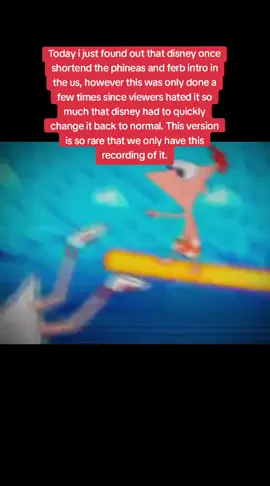 this is a real thing that happened guys #phineasandferb #disney #disneychannel #disneyxd #fyp #nostalgia #lostmedia