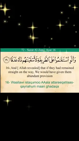 #quran #surat #aljinn #ayah#16To#28 #english #islamic_video #foruyou #fpy #fyp #tik_tok #unitedkingdom #pakistan #eu 