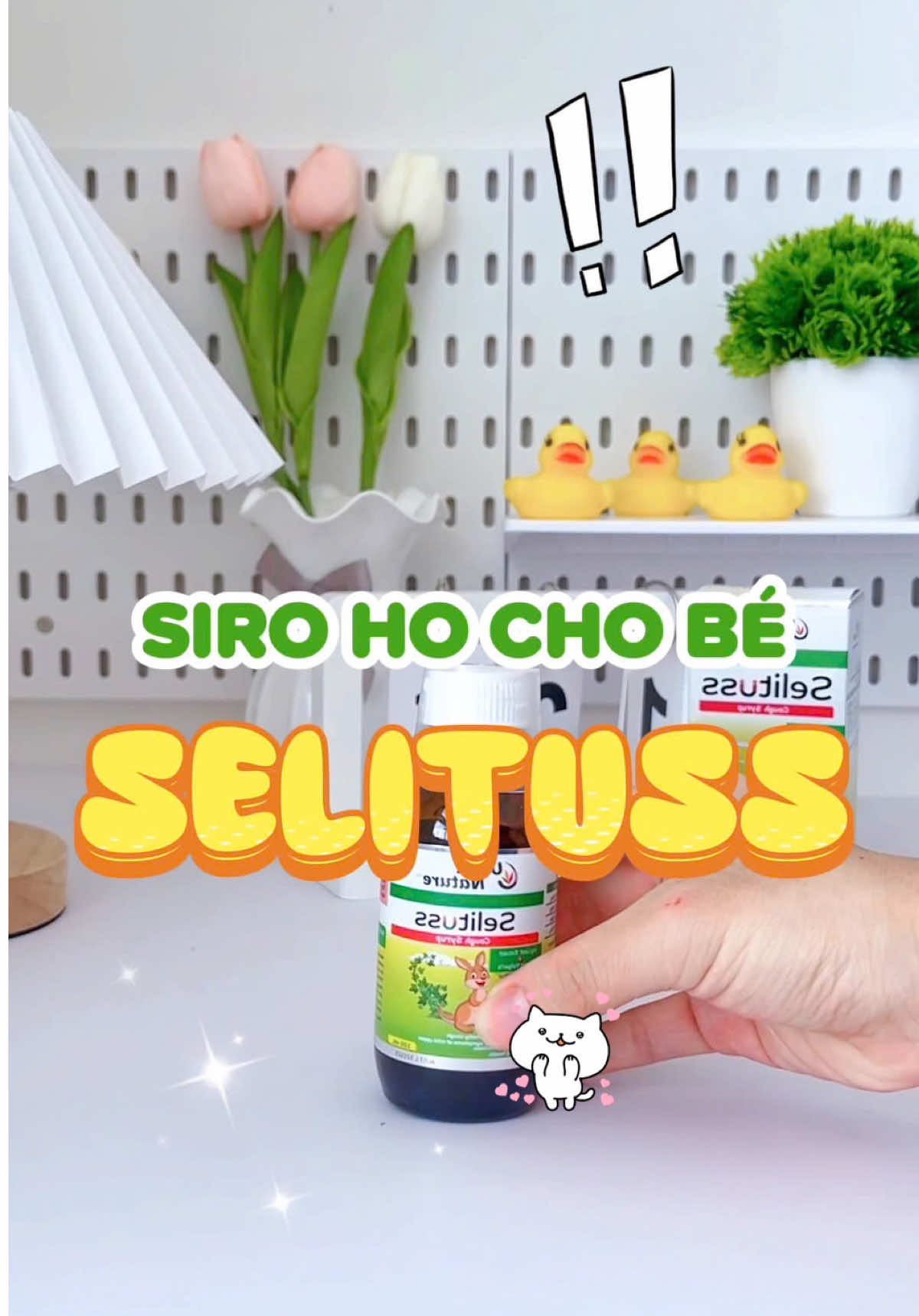 1 chiếc siro ho vị cherry nhập khẩu từ Úc mà Mon siêu nghiền đây cô chú ơi. Siro Selituss này giúp giảm ho cực nhạy, lại lành tính, dễ uống. Đang có ưu đãi hơi, các mom mua ở góc trái màn hình nha! #Selituss #SelitussVietNam #siroho #Camoncon #nuoicon #reviewmebe 