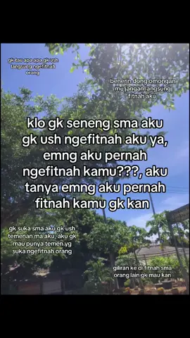 klo gk seneng sma aku gk ush ngefitnah aku ya, emng aku pernah ngefitnah kamu??, aku tanya emng aku pernah fitnah kamu gk kan, gk tau apa apa diem dah dek dek #fyp #orang #yg #gk #seneng #sma #aku #gini #dah #langsung #ngefitnah #tanpa #bukti #nanti #klo #di #fitnah #balik #marah #dah #padahal #kamu #duluan #aku #gk #suka #temenan #sma #kamu #yg #tukang #fitnah #foryou #sindiran #trend #fyp 