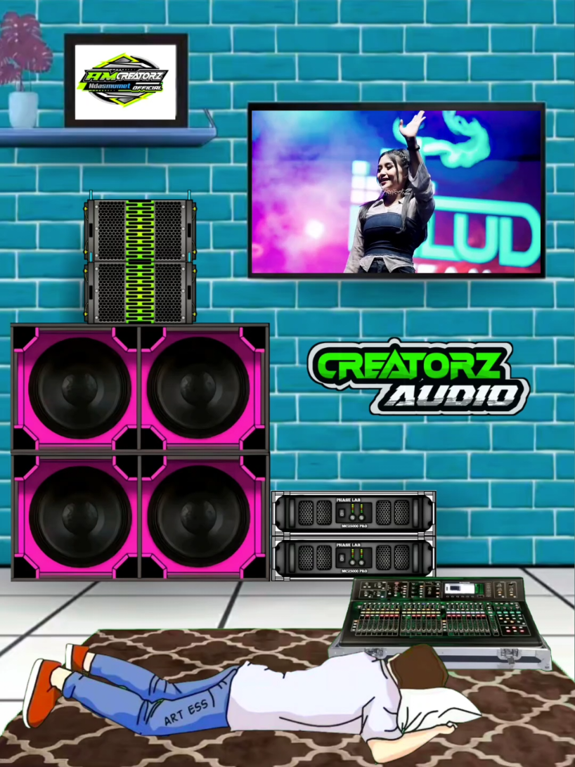 minggu gabut #animasisoundsystem #vektor #pixellab #soundkonten #djnrotok #soundminiatur #soundrumahan #horegvibes #creatorzaudio 