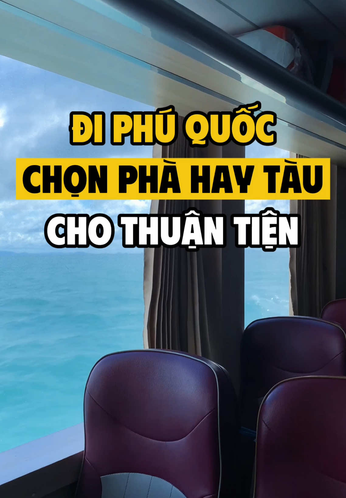 Đi Phú Quốc, nên chọn Phà hay tàu cao tốc cho hợp lý 😎 #phuquoccogi #phaphuquoc #taucaotocphuquoc #dulichphuquoc 