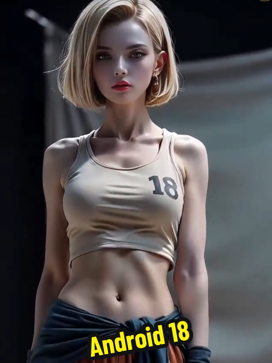 Android 18 với bộ quần áo này đẹp hơn chứ nhỉ nhìn mạnh mẽ đầy cá tính #Ai #ai #hoathinh #animetiktok #animeedit #animes #anime #animegirl #animefan #fananime #android18 #android #dragonballsuper #dragonballz #dragonball 
