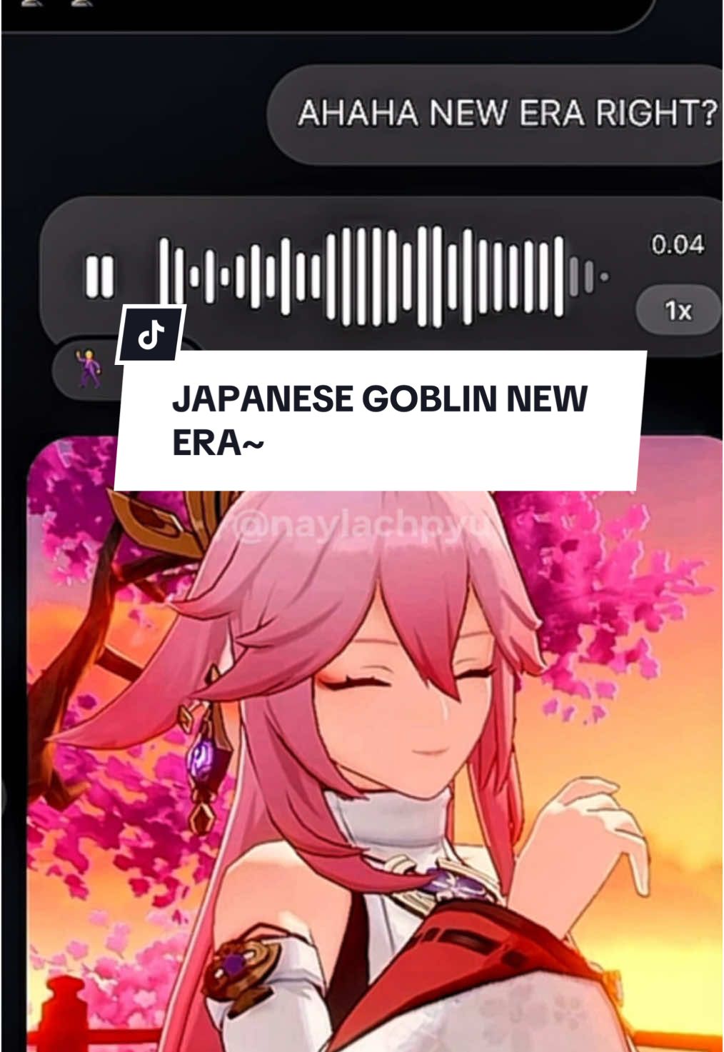 JAPANIZU GOBURIN SLOWED ONEESAN VERSION? 😳 please welcome to this new era 😏 #singing #japanesegoblin #kawaii #song #japanese #goblin #fyp #voiceover #voiceacting #seiyuuchallenge #foryoupage 