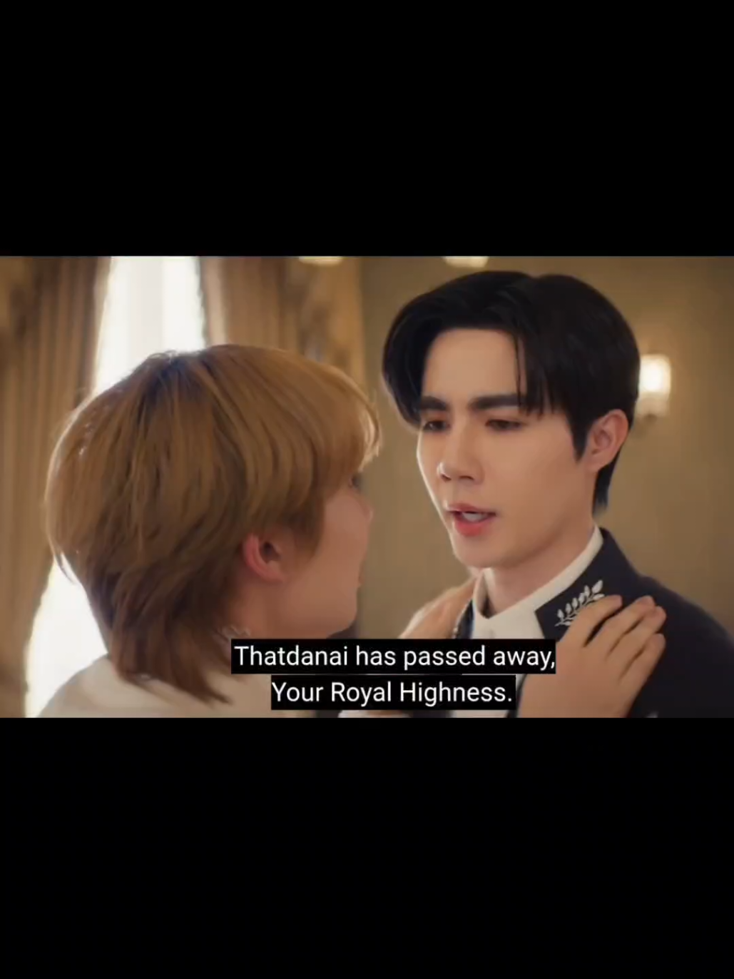 Khanin finds out his dad passed away and he was devastated by that news and he broke down and cried so much I cried too 😔😢 #thenextprinceseries #thenextprince #zeenunew #thaiblactors #bl #fyp 