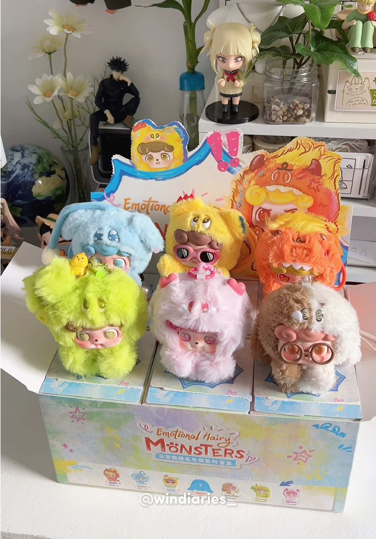 unboxing my Q-Kid Plush KeyChain series blindboxes 