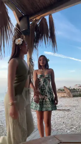 My girl @G 💋 #albania #outfitcheck #saranda #ksamil #fyp 