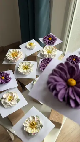 Зефирные цветы🌸💜 #zefirflowers #зефирнаяфлористика #обучениезефирнойфлористике #цветыиззефира