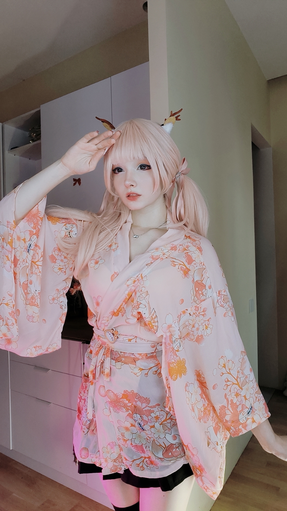 dance with me, it's more fun together  #fyp #trendin  #kawaii  #viralvide  #anime #foxgirl #cosplaytrend  #TikTokFashion #aesthetic  #pastatiktok  #cutegirlenergy #egirlcore #springtrend #japanesestyle 